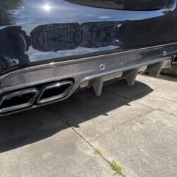 Difusor Trasero Carbon Look